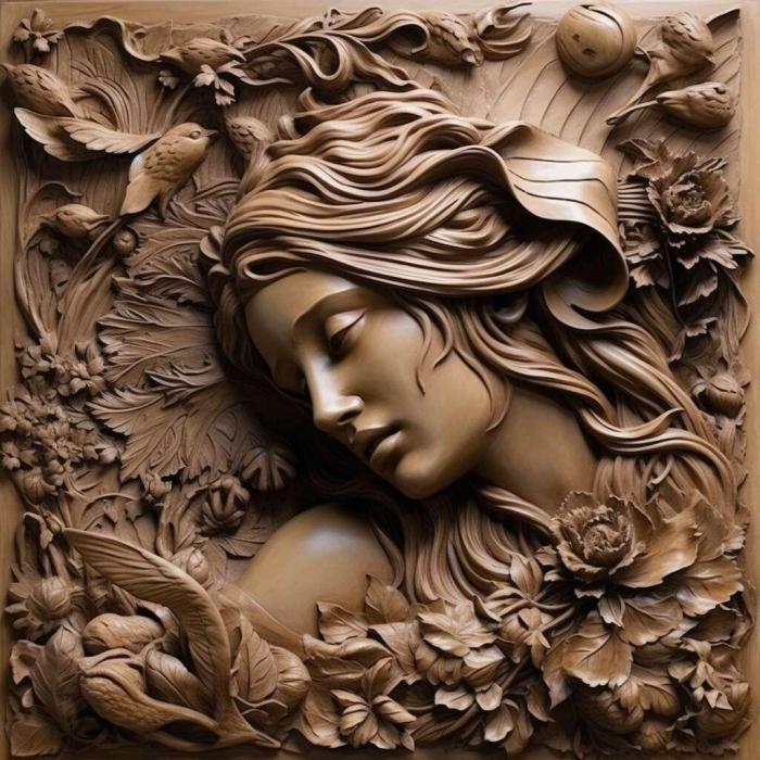 نموذج ثلاثي الأبعاد لآلة CNC 3D Art 